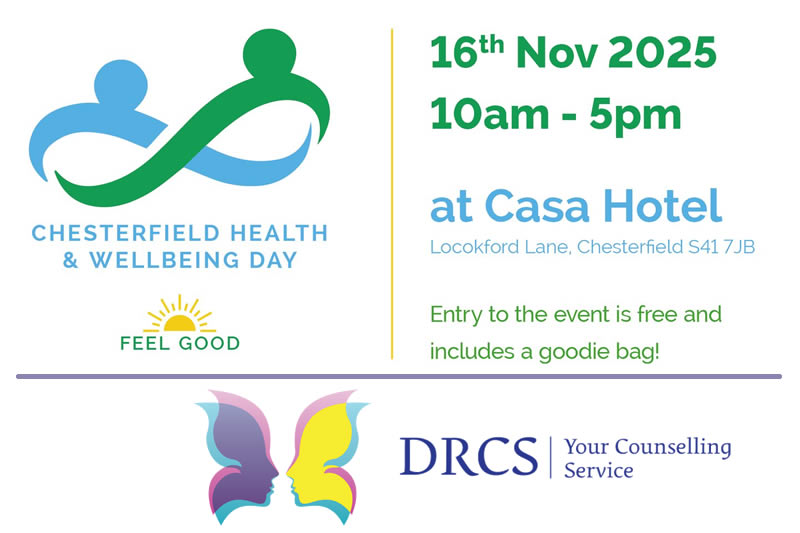 October 2025 - Come & Join DRCS For A Health & Wellbeing Day On 16th November 2025 At Casa In Chesterfield