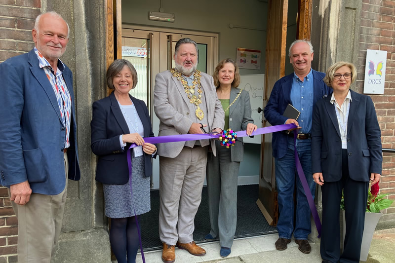 Mayor Officially Opens DRCS' Chesterfield Centre for Talking Therapies