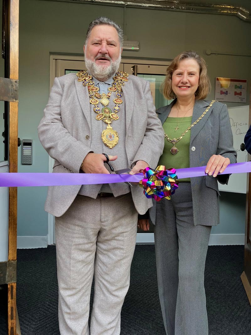 Mayor Officially Opens DRCS' Chesterfield Centre for Talking Therapies
